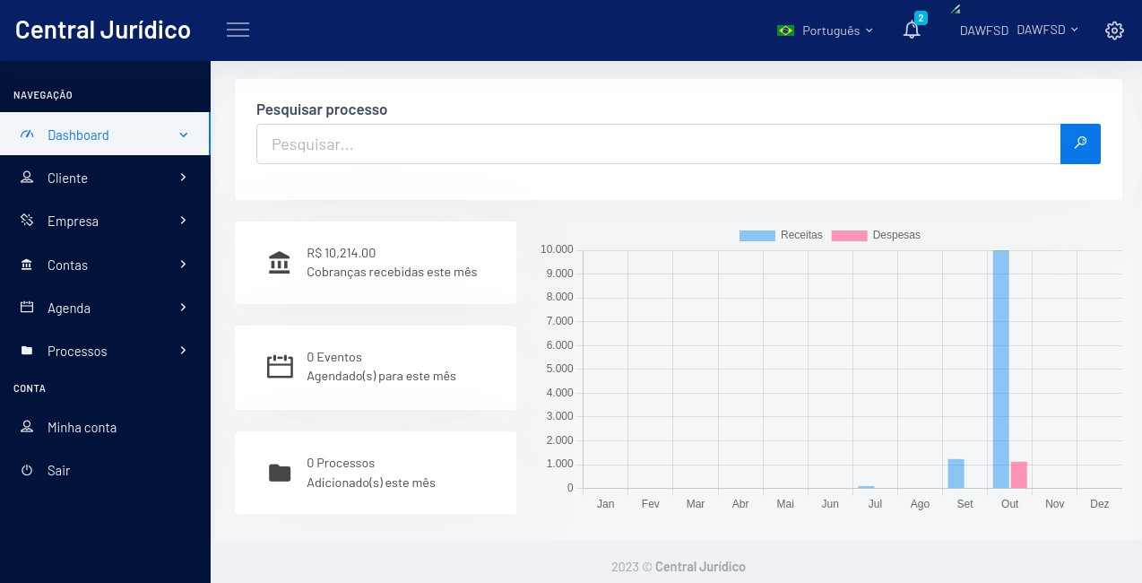 O software jurídico mais completo e intuitivo